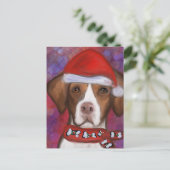 Brittany Spaniel Briefkaart (Staand voorkant)