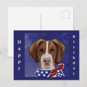 Brittany Spaniel Briefkaart (Voorkant / Achterkant)