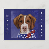 Brittany Spaniel Briefkaart (Voorkant)