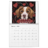 Brittany Spaniel Calendar Kalender (Feb 2026)