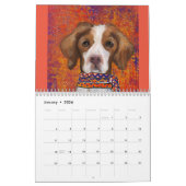 Brittany Spaniel Calendar Kalender (Jan 2026)
