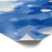 Brittany Spaniel Dog Pointing at Christmas Candy Perfect Poster (Hoek)