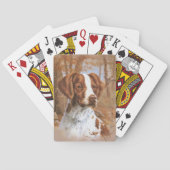 Brittany Spaniel Dog-speelkaarten Speelkaarten (Achterkant)