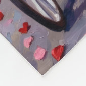 Brittany Spaniel Dog Valentine's Day  Fleece Deken (Hoek)