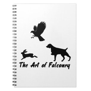 Brittany Spaniel en Falconry Notitieboek