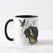 Brittany Spaniel en houtsnip Mok (Links)