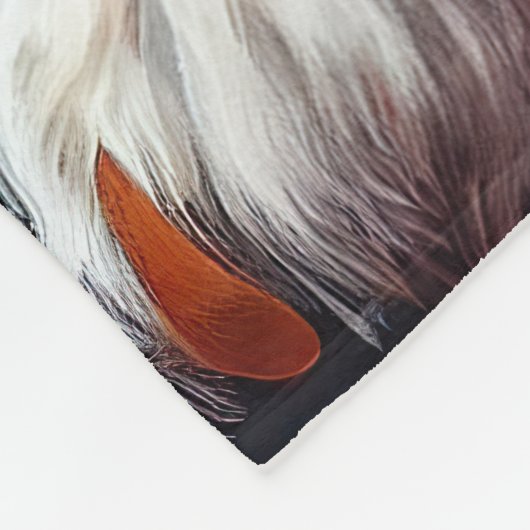 Brittany Spaniel fiets St. Patrick's Day Fleece Deken (Hoek)