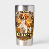Brittany Spaniel Geïsoleerde Drinkbeker (Voorkant)