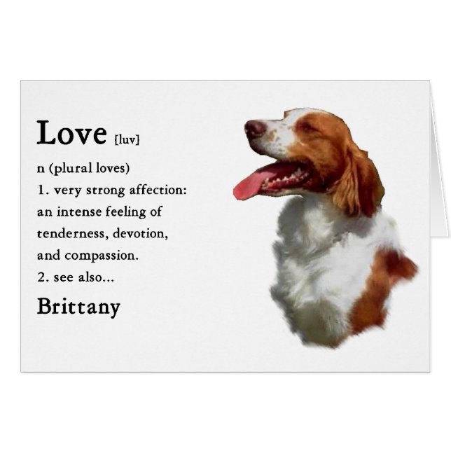 Brittany Spaniel Gifts (Voorkant Horizontaal)