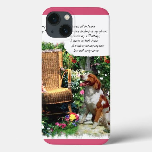 Brittany Spaniel Gifts Case-Mate iPhone Case (Achterkant)