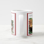 Brittany Spaniel Gifts Grote Koffiekop (Achterkant)