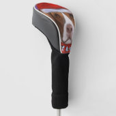 Brittany Spaniel Golfheadcover (Schuin)