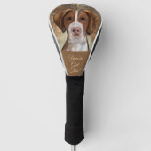 Brittany Spaniel Golfheadcover (Voorkant)