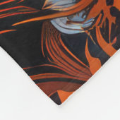 Brittany Spaniel Halloween Spooky Fleece Deken (Hoek)