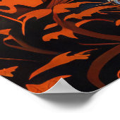 Brittany Spaniel Halloween Spooky Poster (Hoek)