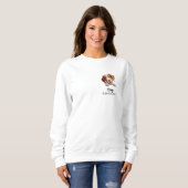Brittany Spaniel Hond Gepersonaliseerd T-shirt (Voorkant volledig)