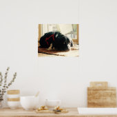 Brittany spaniel Hond Poster (Keuken)