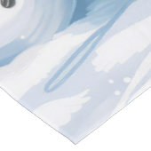 Brittany Spaniel Hond Winter Wonderland Kerstmis Tafelkleed (Gekanteld)