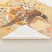 Brittany Spaniel, Hunting Pheasant Coffee Mok T-Sh Sherpa Deken (3/4)