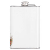 Brittany Spaniel, Hunting Pheasant Heupfles (Achterkant)