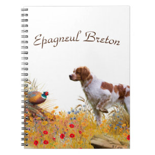 Brittany Spaniel, Hunting Pheasant Notitieboek
