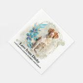 Brittany Spaniel Ik Doe Ook Servetten met Honden F (Hoek)