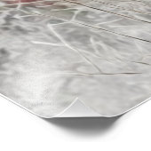 Brittany Spaniel jaagt in het veld Foto Afdruk (Hoek)