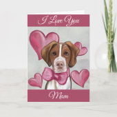 Brittany Spaniel         Kaart (Voorkant)