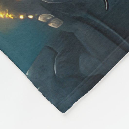 Brittany Spaniel Kerst Feestelijke reis Fleece Deken (Hoek)