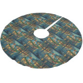 Brittany Spaniel Kerst Feestelijke reis Kerstboom Rok (Gekanteld)