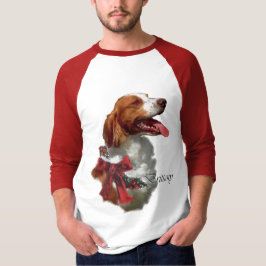 Brittany Spaniel kerstcadeaus T-shirt