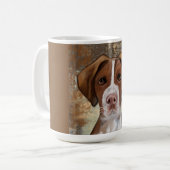 Brittany Spaniel Koffiemok (Voorkant links)