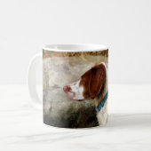 Brittany Spaniel Koffiemok (Voorkant links)