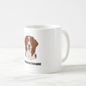 Brittany Spaniel Koffiemok (Voorkant rechts)