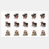 Brittany Spaniel Labels (Vel)