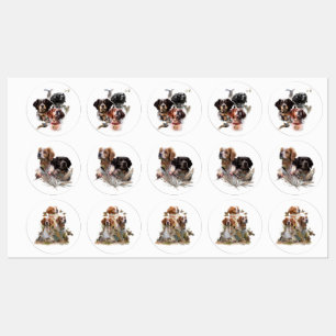 Brittany Spaniel Labels