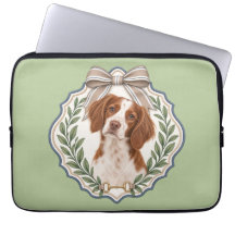 Brittany Spaniel Laptophoes