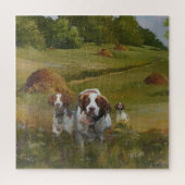 Brittany Spaniel Legpuzzel (Verticaal)
