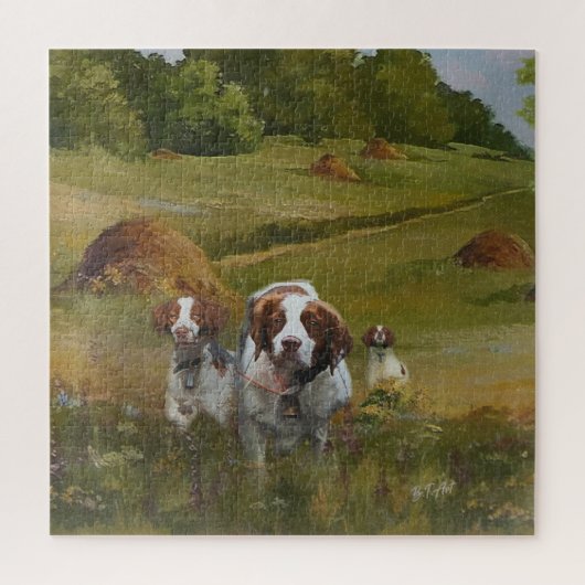 Brittany Spaniel Legpuzzel (Verticaal)