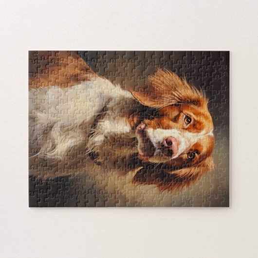Brittany Spaniel Legpuzzel (Horizontaal)