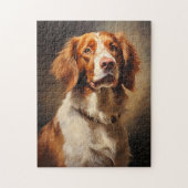 Brittany Spaniel Legpuzzel (Verticaal)