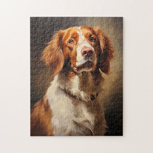 Brittany Spaniel Legpuzzel (Verticaal)