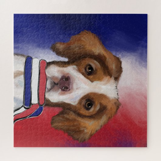 Brittany Spaniel Legpuzzel (Horizontaal)