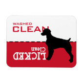 Brittany Spaniel Licence Clean Dishwasher Magnet Magneet (Horizontaal)