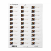 Brittany Spaniel Mailing Labels (Full Sheet)