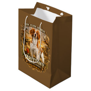 Brittany Spaniel Medium Cadeauzakje