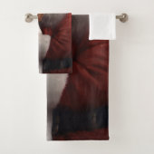 Brittany Spaniel met Kerstman Kerstmis Bad Handdoek (Insitu)