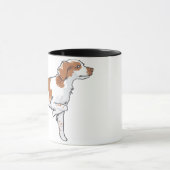 Brittany Spaniel Mok (Midden)