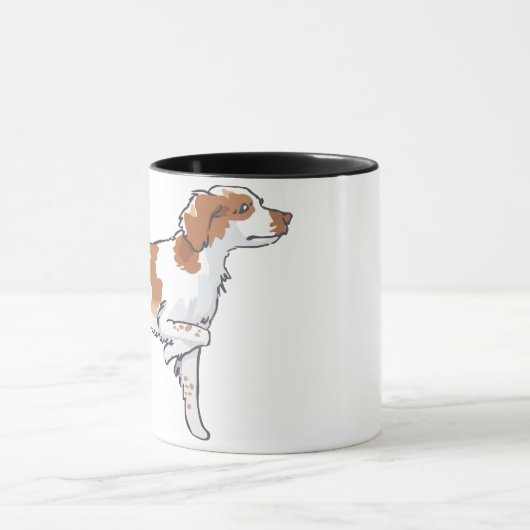 Brittany Spaniel Mok (Midden)