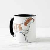 Brittany Spaniel Mok (Voorkant links)
